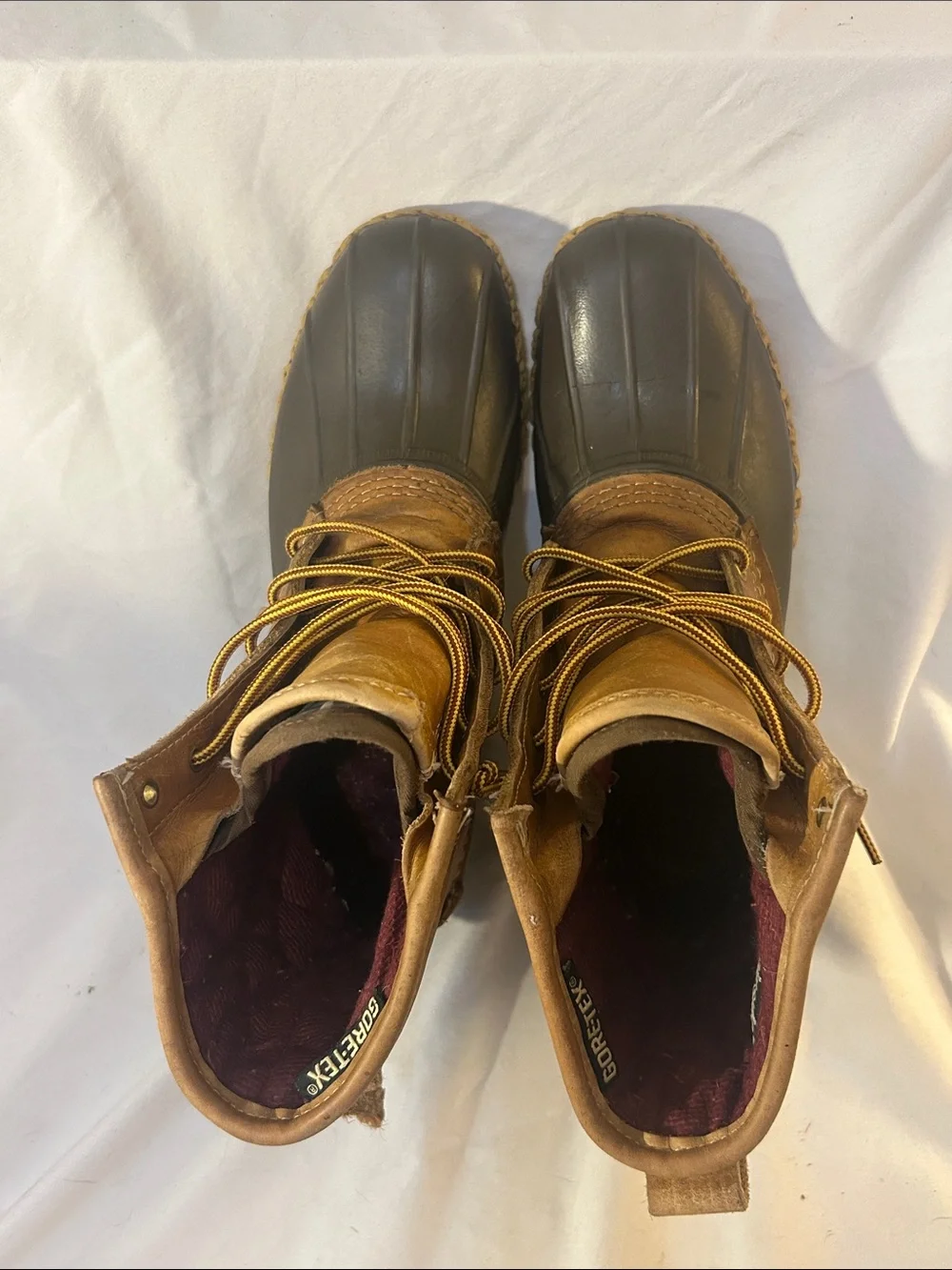 L.L. Bean Goretex Insulated Duck Boots